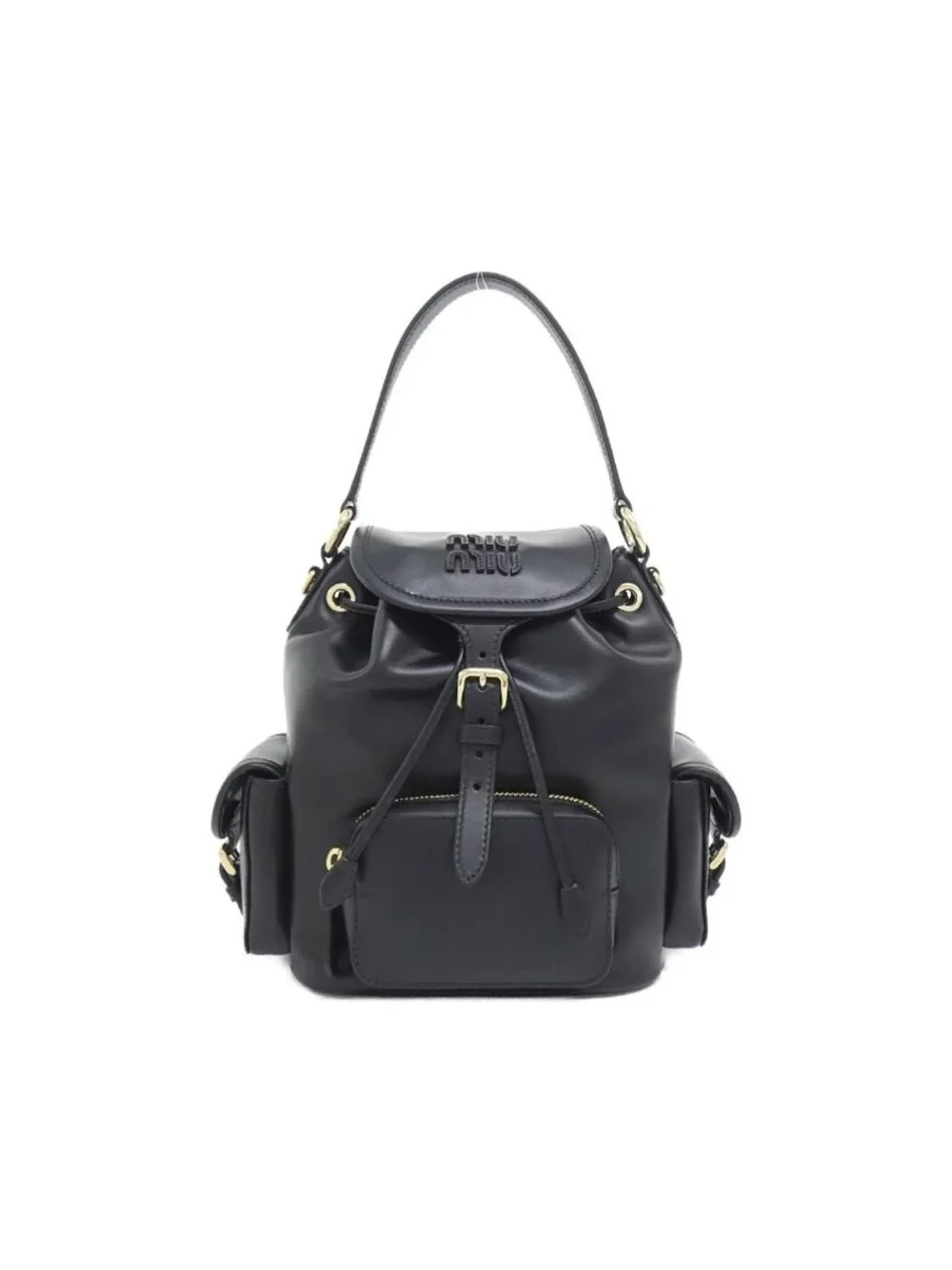Miu Miu Backpack Gold